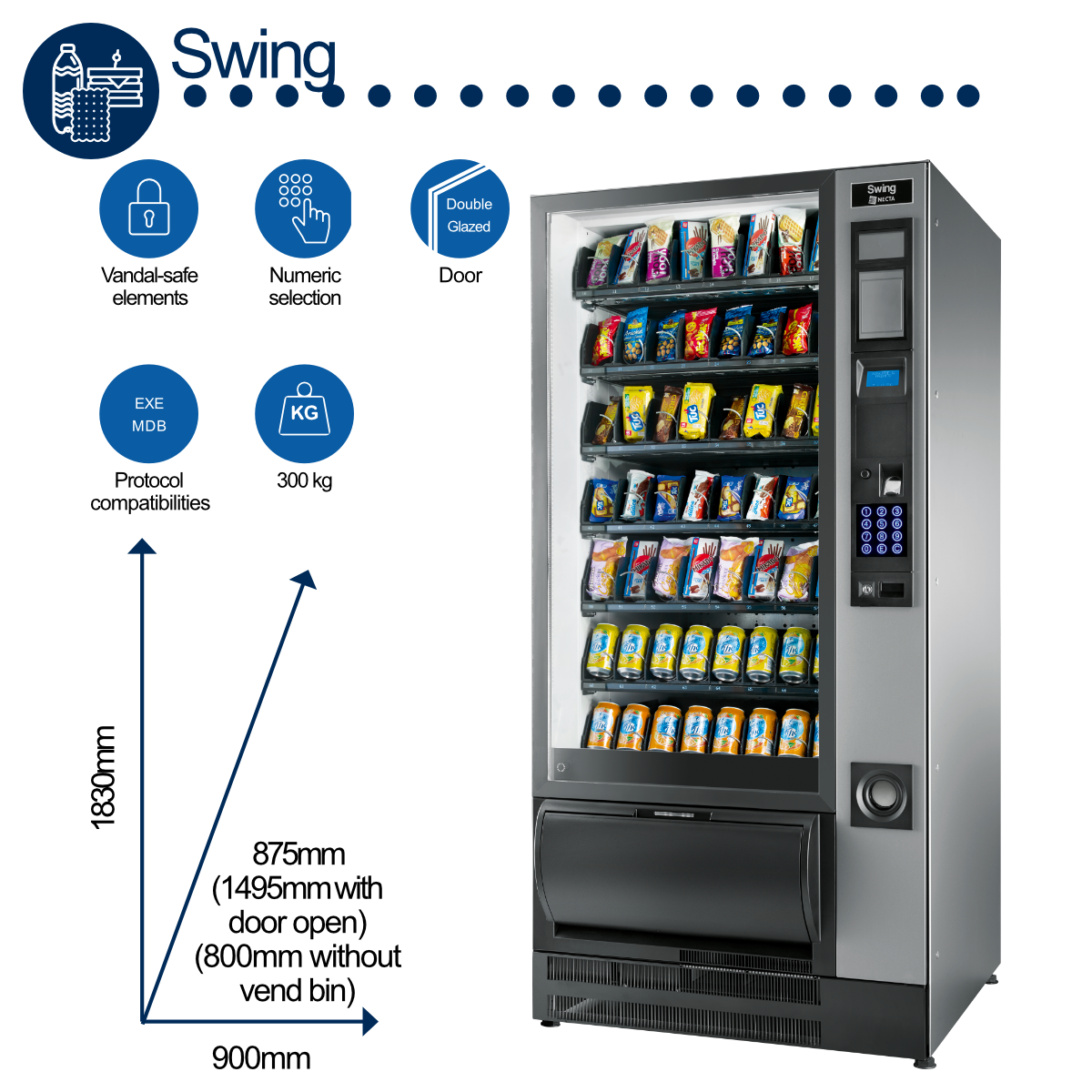 Necta-Swing-Specifications